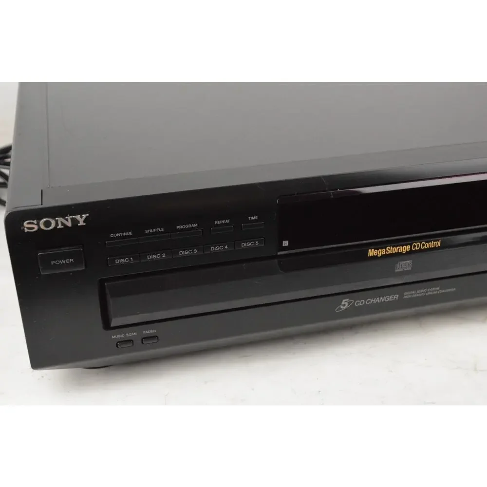 Sony CDP-C360Z 5 Disc CD Changer Player Carousel Storage Deck